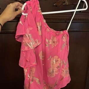 - Lilly Pulitzer off the shoulder top